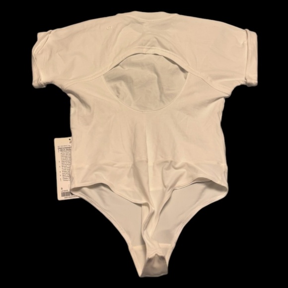 Lululemon Heavyweight Cotton T-Shirt Bodysuit - Picture 4 of 4